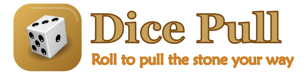 Dice Pull — Roll to pull the stone your way
